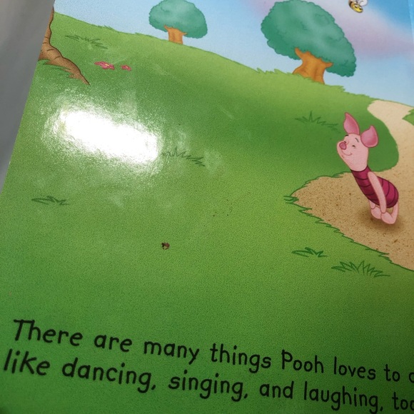 Leap Frog Junior Tag hard cover books, lot of 4 David smells , Dora, Pooh - Picture 9 of 13